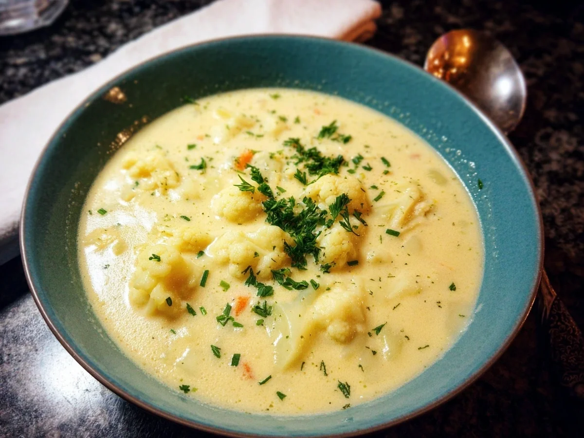 Cremige Blumenkohlsuppe: Wärmend für kalte Tage - Bild 1