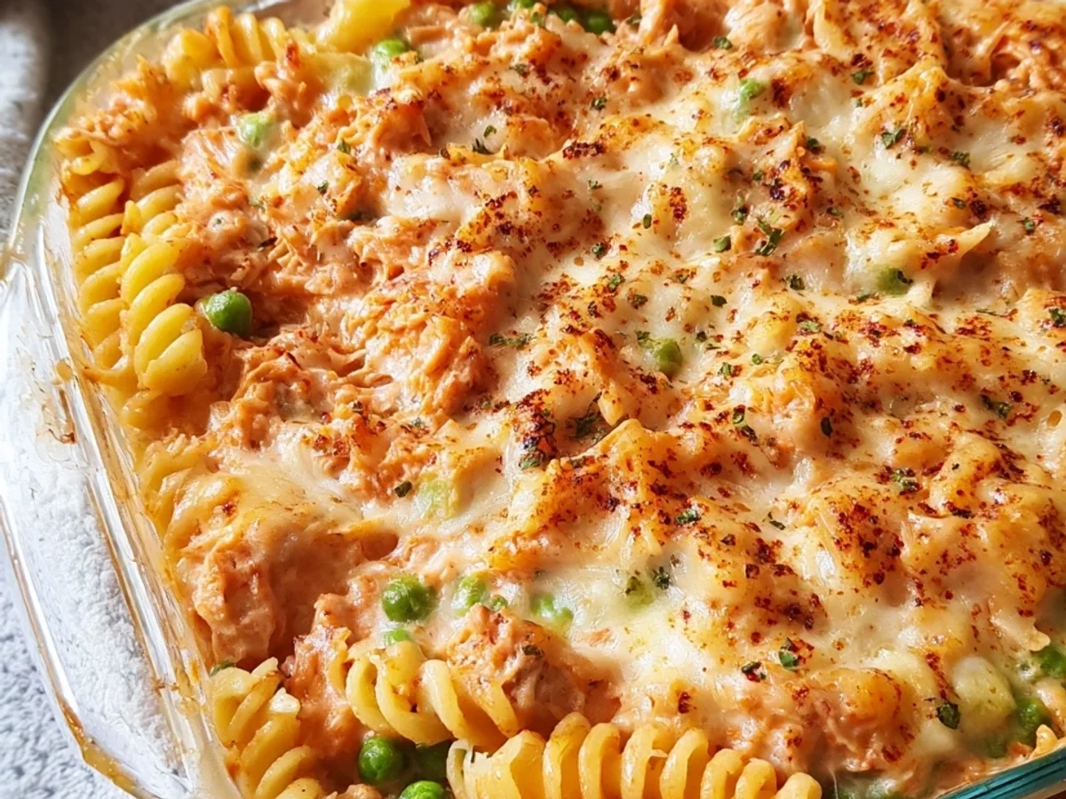 Cremiger Thunfisch Nudelauflauf: Einfach & Würzig - Bild 2