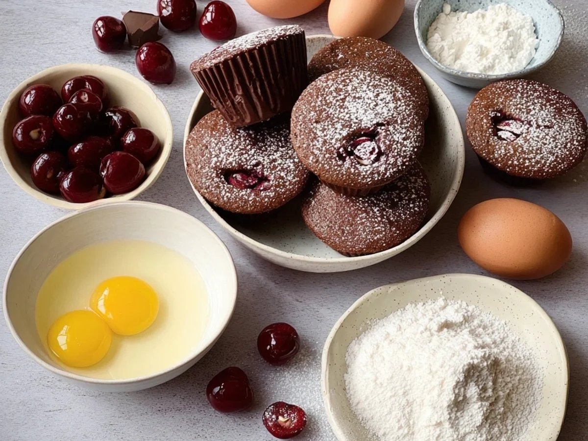 Einfache Schoko-Kirsch-Muffins: Schnell gebacken - Bild 2