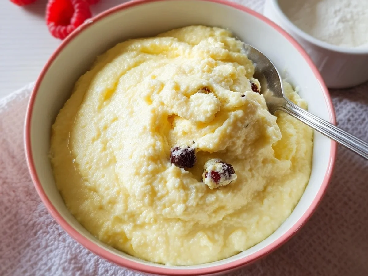 Gesunder Protein Grießpudding: Zuckerfrei & Eiweißreich - Bild 1
