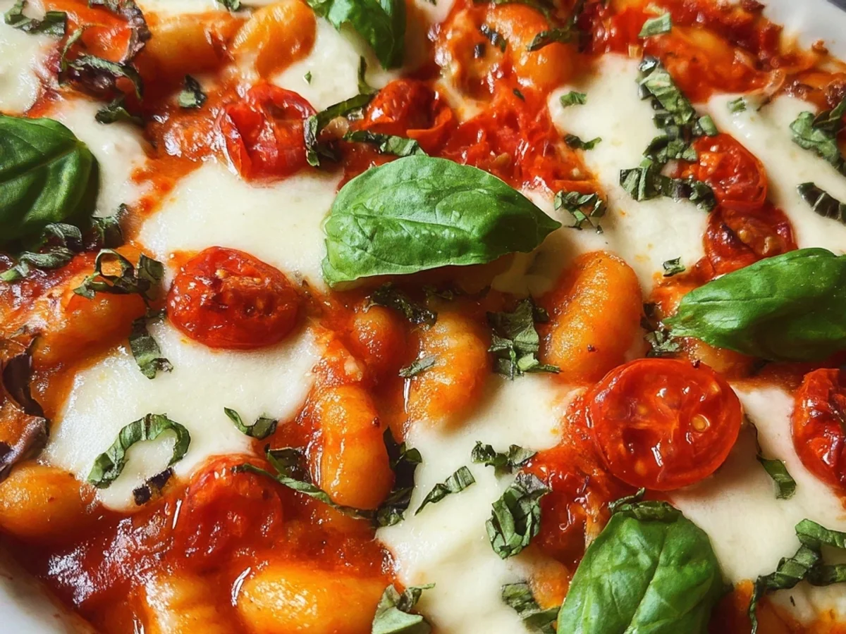 Gnocchi Auflauf Tomate Mozzarella: Schnell & Lecker - Bild 1
