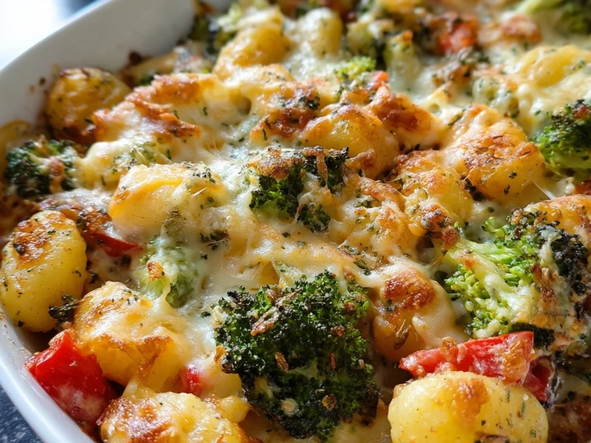 Gnocchi-Brokkoli-Auflauf: Einfaches Familienrezept - Bild 1