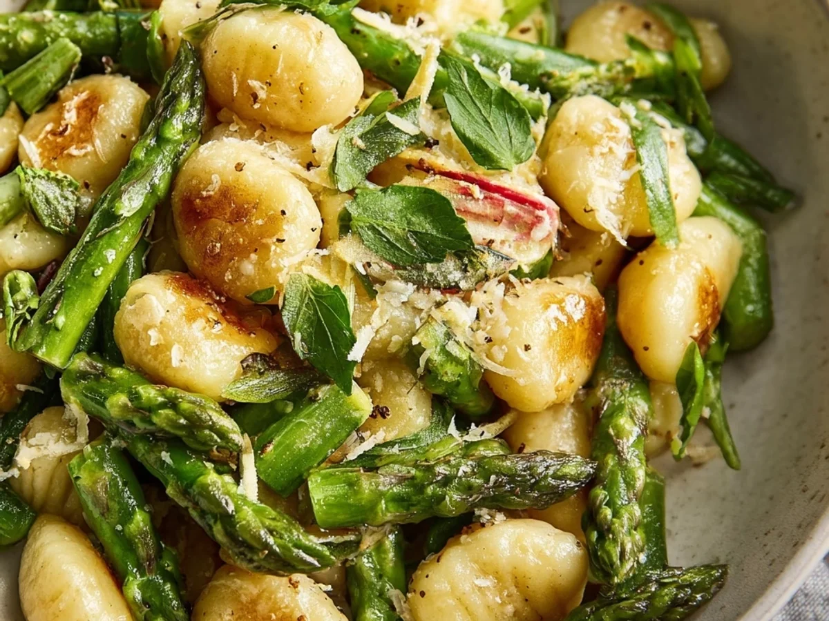 Gnocchi mit grünem Spargel: Gesund & schnell - Bild 2
