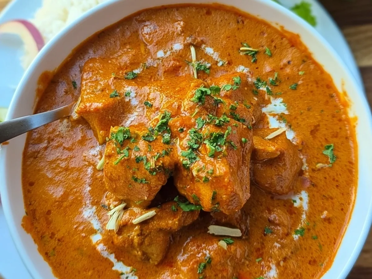 Indisches Butter Chicken Rezept: Cremig & Aromatisch - Bild 1