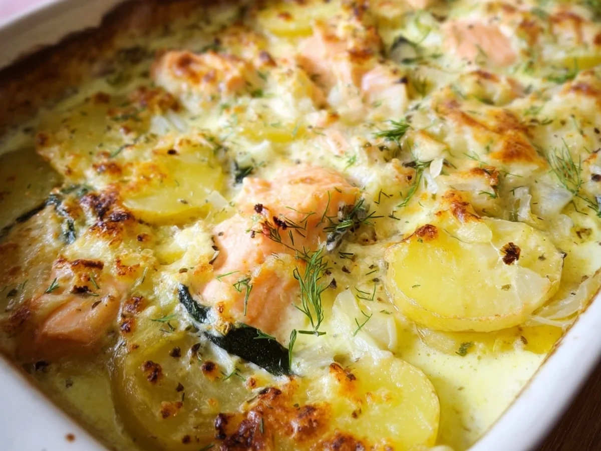 Low Carb Kohlrabi-Lachs-Gratin: Leicht & Lecker - Bild 2