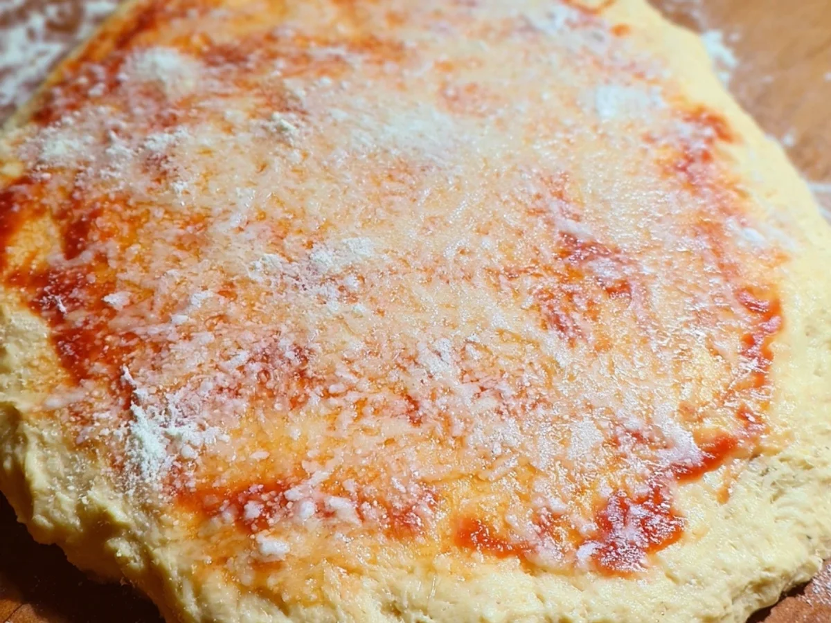 Protein Pizzateig: Nur 3 Zutaten & Kalorienarm - Bild 1