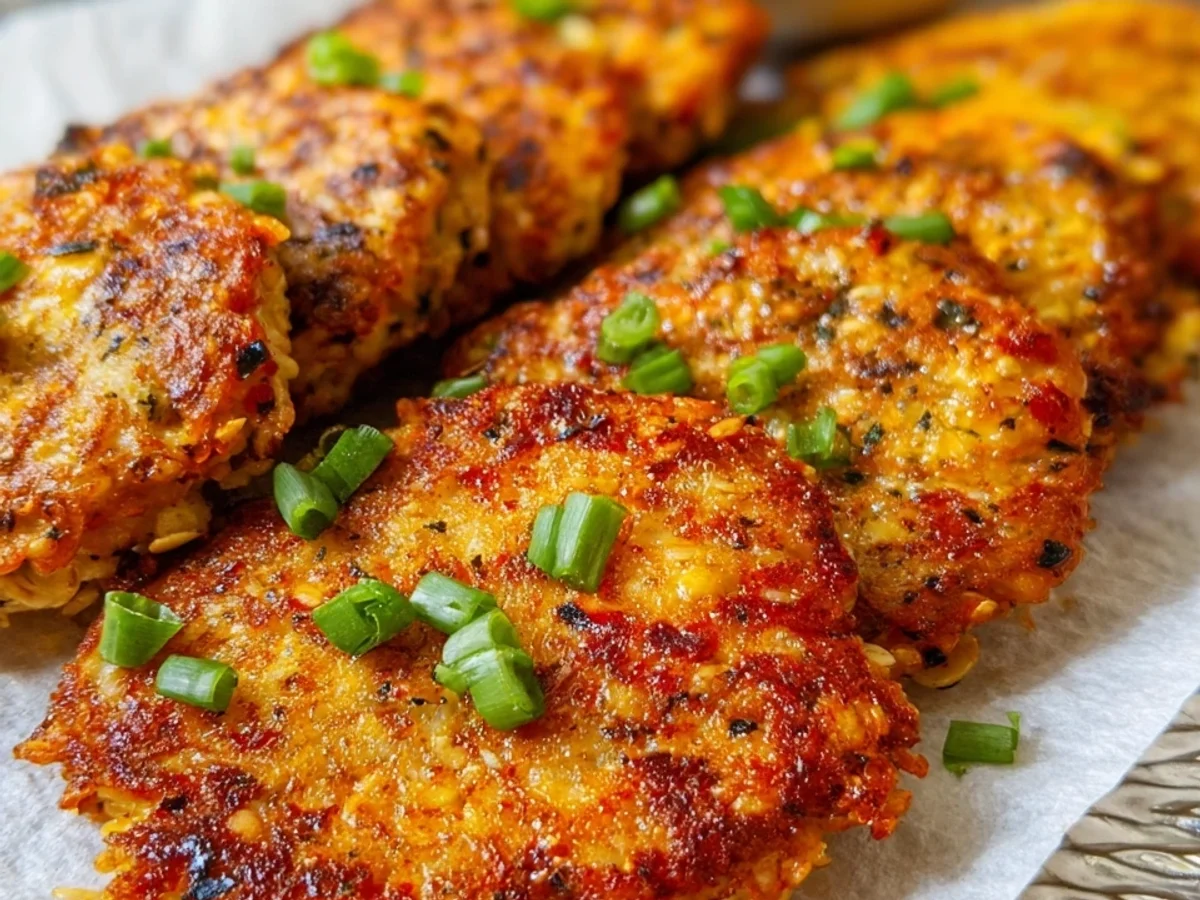 Proteinreiche Hüttenkäsetaler mit Haferflocken Low-Carb - Bild 2