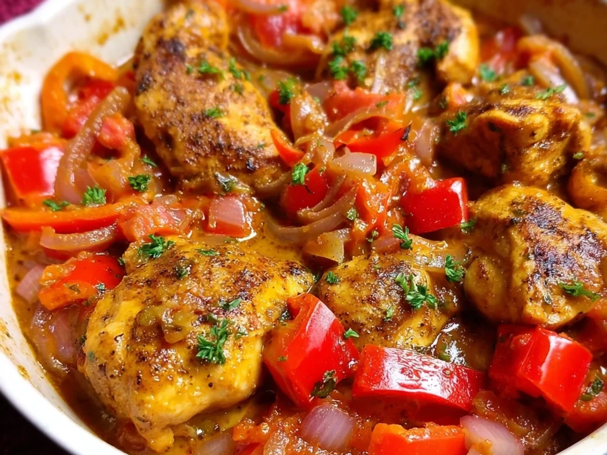 Schnelle Hähnchen-Paprika-Pfanne: Gesund & Lecker - Bild 2