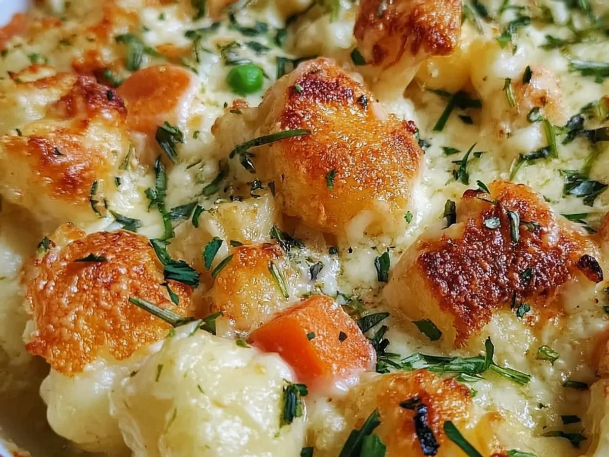 Schneller Blumenkohlauflauf mit Gnocchi - Bild 2