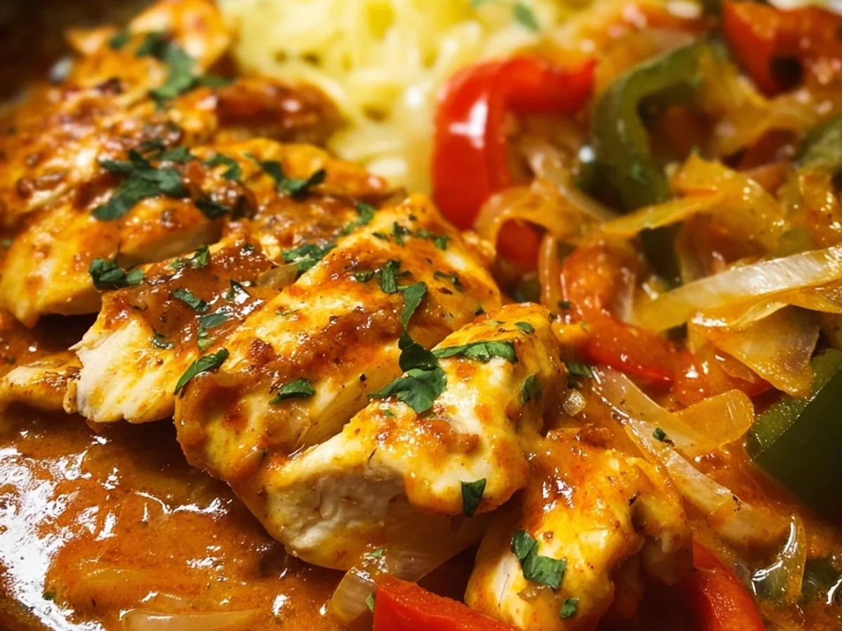 Schnelles Paprika-Sahne-Hähnchen: Cremig & ohne Fix - Bild 1