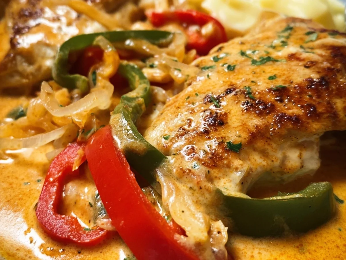 Schnelles Paprika-Sahne-Hähnchen: Cremig & ohne Fix - Bild 2