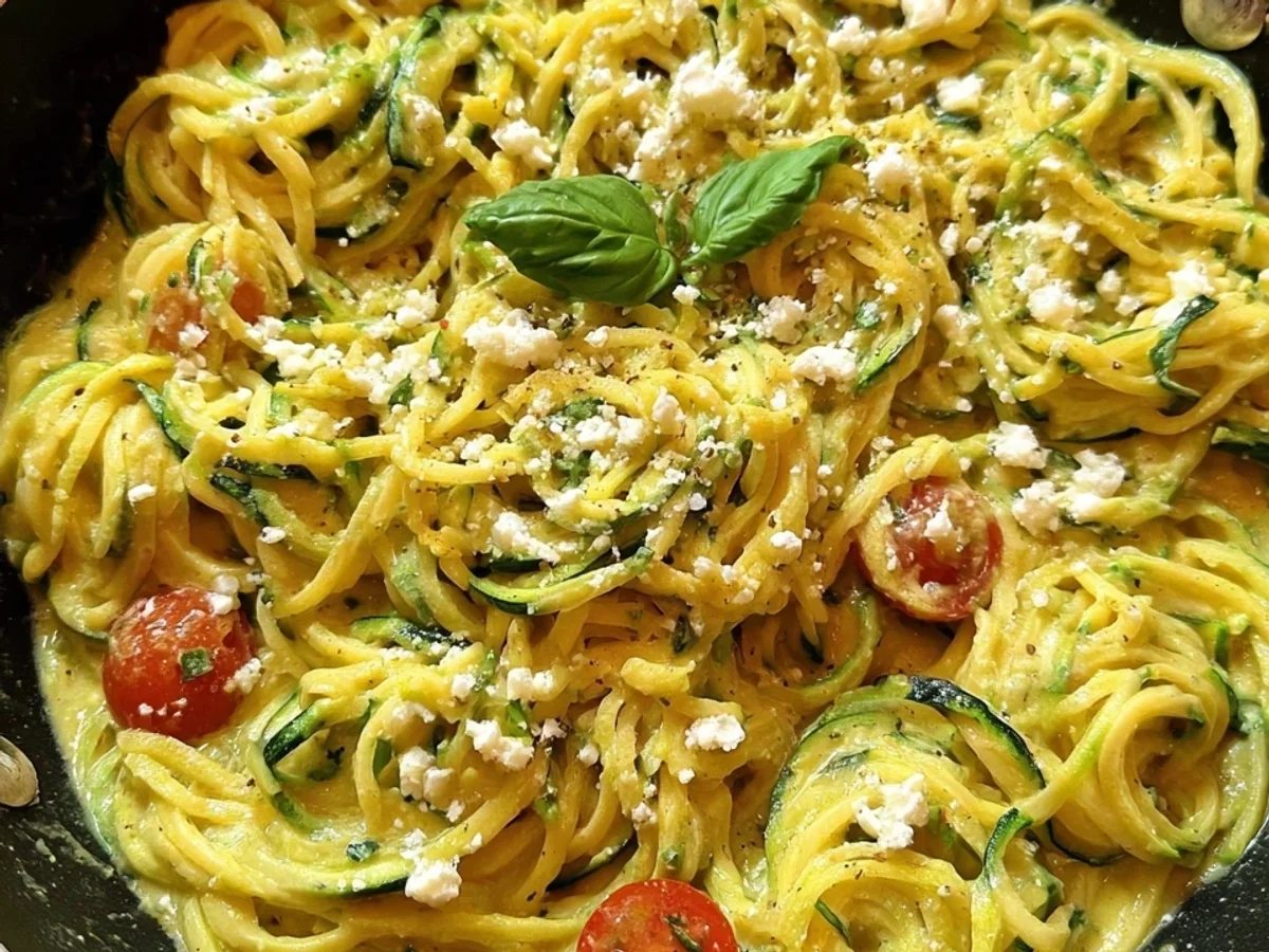 Zucchini Pasta: Cremiges Familienrezept - Bild 1