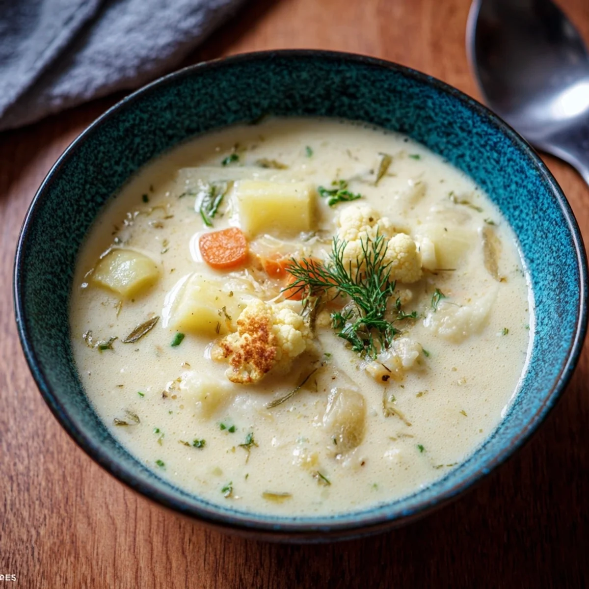 Cremige Blumenkohlsuppe: Wärmend für kalte Tage