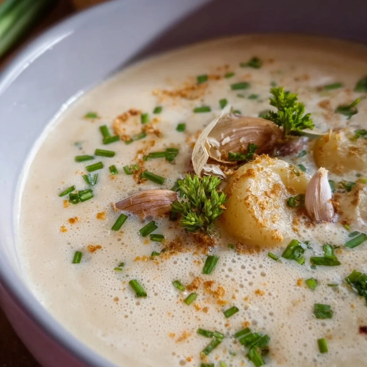 Cremige Knoblauch Suppe: Einfaches & Wärmendes Rezept