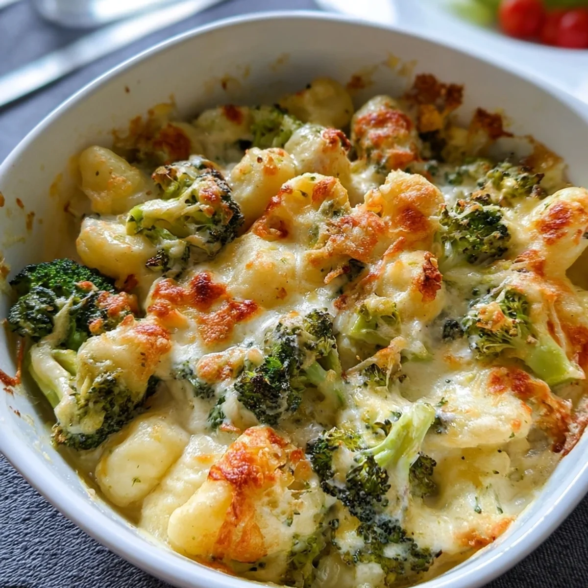 Gnocchi-Brokkoli-Auflauf: Einfaches Familienrezept