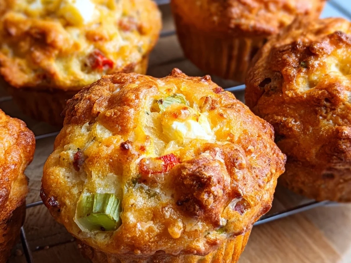 Herzhafte Muffins: Vielseitig & schnell gebacken - Beitragsbild