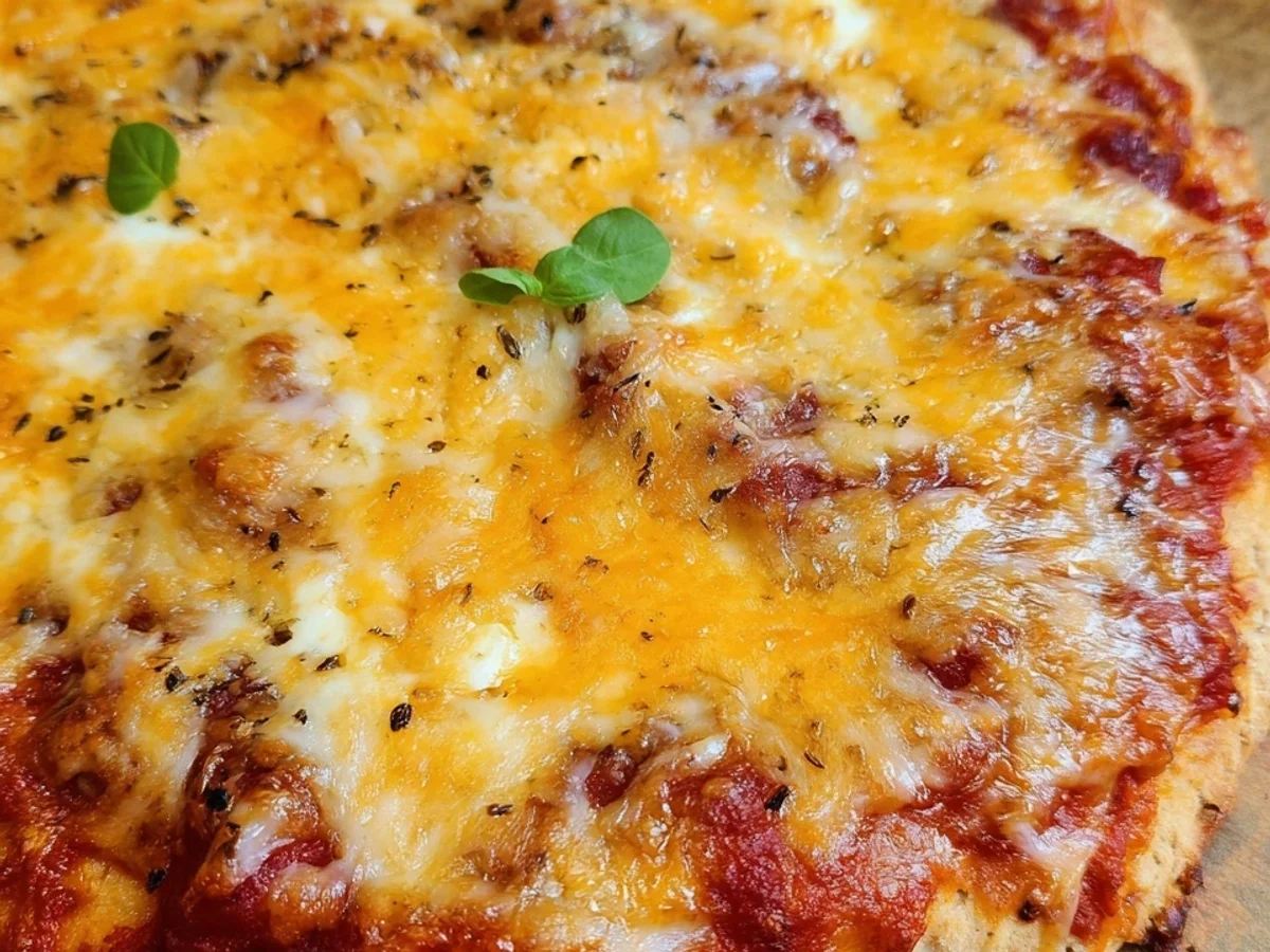 Protein Pizzateig: Nur 3 Zutaten & Kalorienarm - Beitragsbild