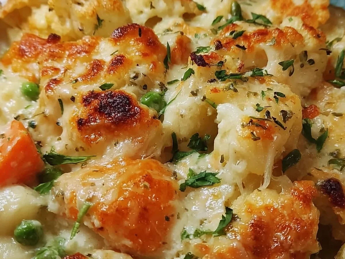 Schneller Blumenkohlauflauf mit Gnocchi - Beitragsbild