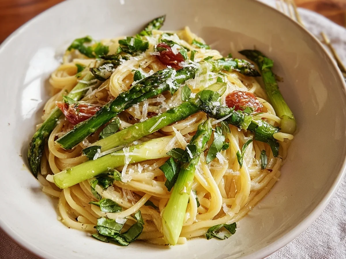 Blitzrezept: Pasta mit Grünem Spargel in 20 Minuten - Bild 2
