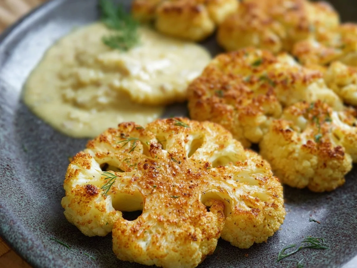 Blumenkohlschnitzel aus dem Ofen: Vegetarisch & Low Carb - Bild 2