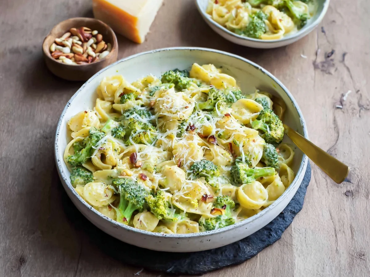 Cremige Brokkoli-Pasta: Schnelles & leckeres Rezept - Bild 1