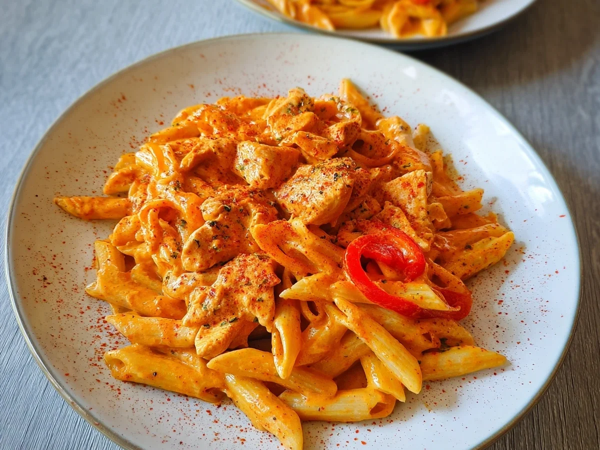 Cremige Paprika-Hähnchen-Nudeln: Schnell & Lecker - Bild 2