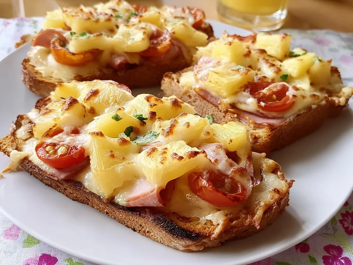 Edel-Toast-Hawaii: Klassischer Snack schnell zubereitet - Bild 1