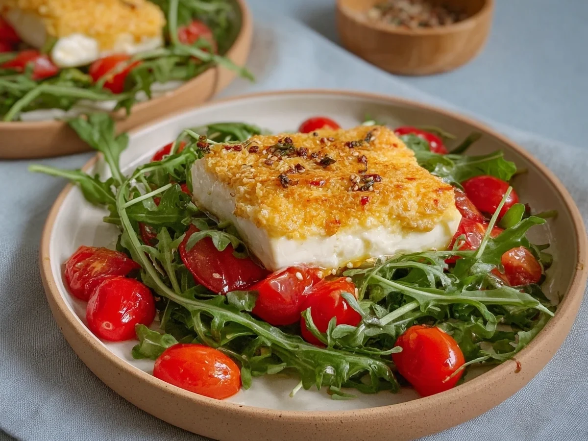 Gebackener Feta auf Rucolasalat: Mediterran & einfach - Bild 2