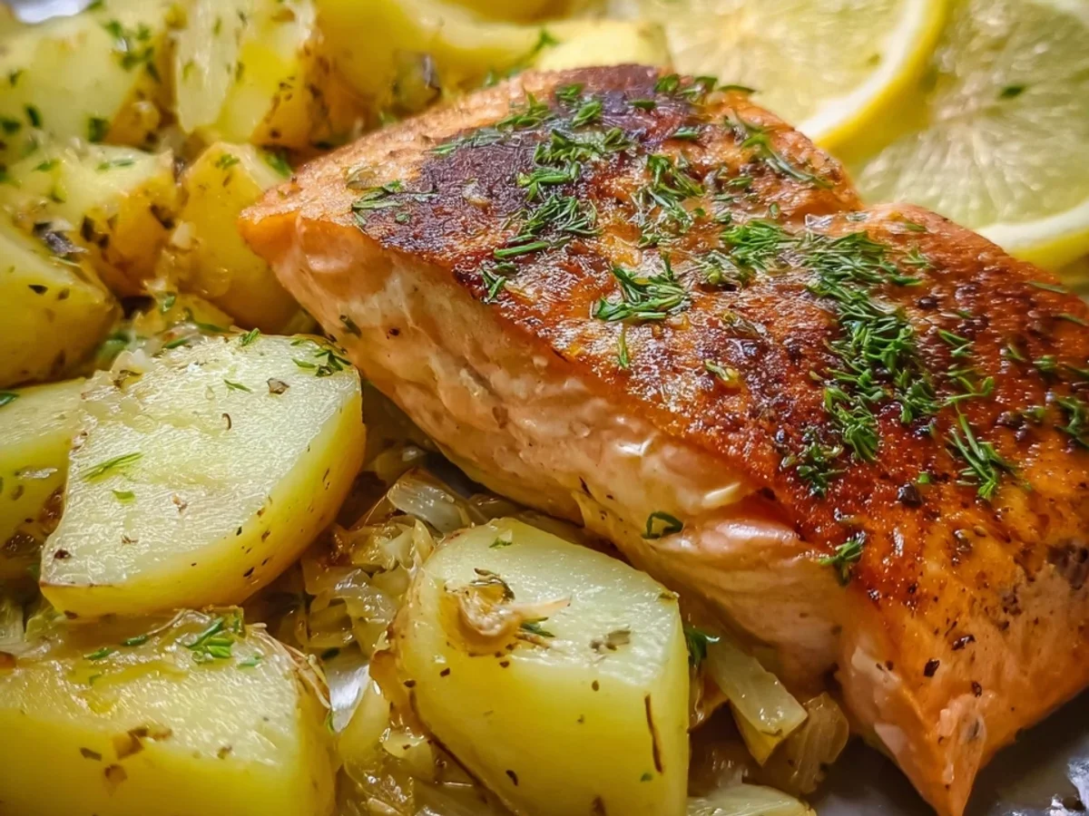 Gebratenes Seelachsfilet mit Kartoffeln: Gesund & Lecker - Bild 2