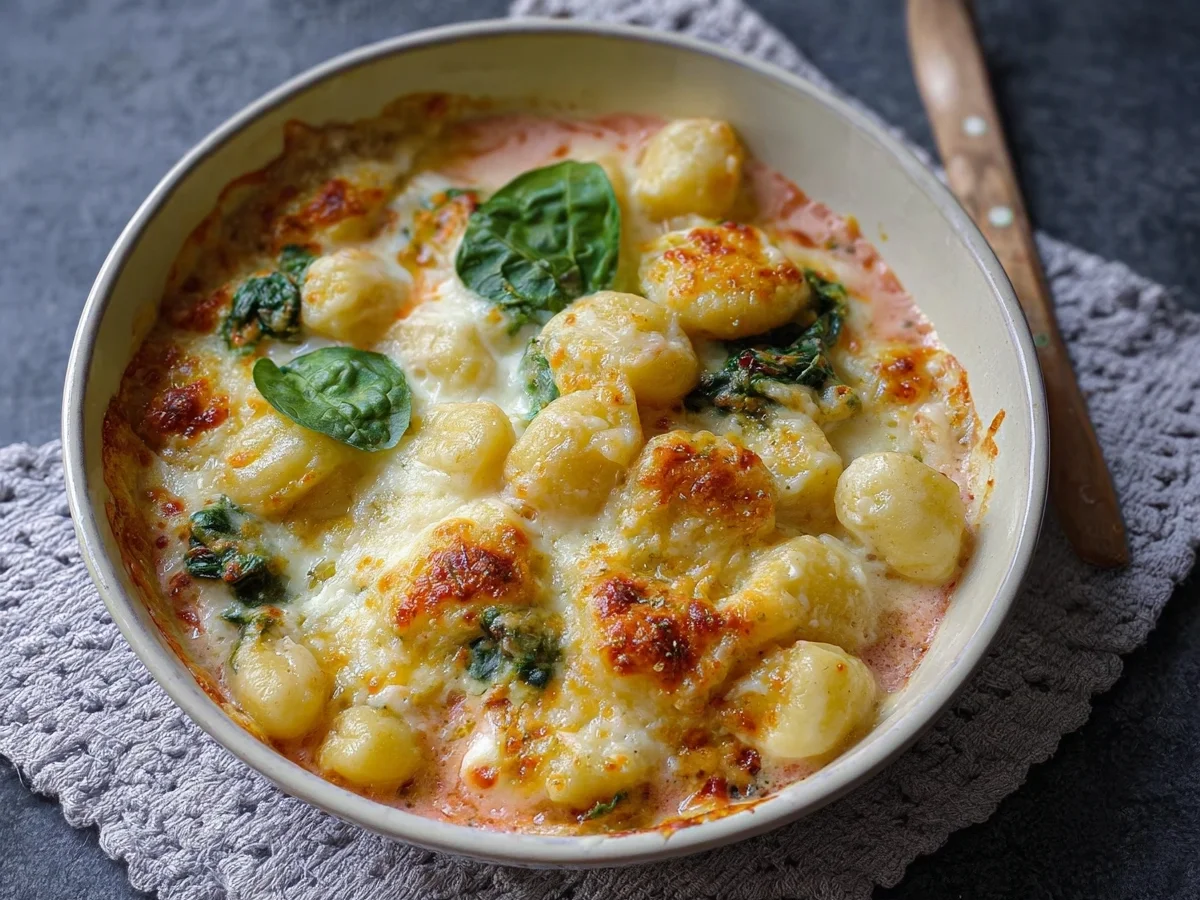 Gnocchi Airfryer Auflauf: Cremiges Hauptgericht in 15 Min. - Bild 1