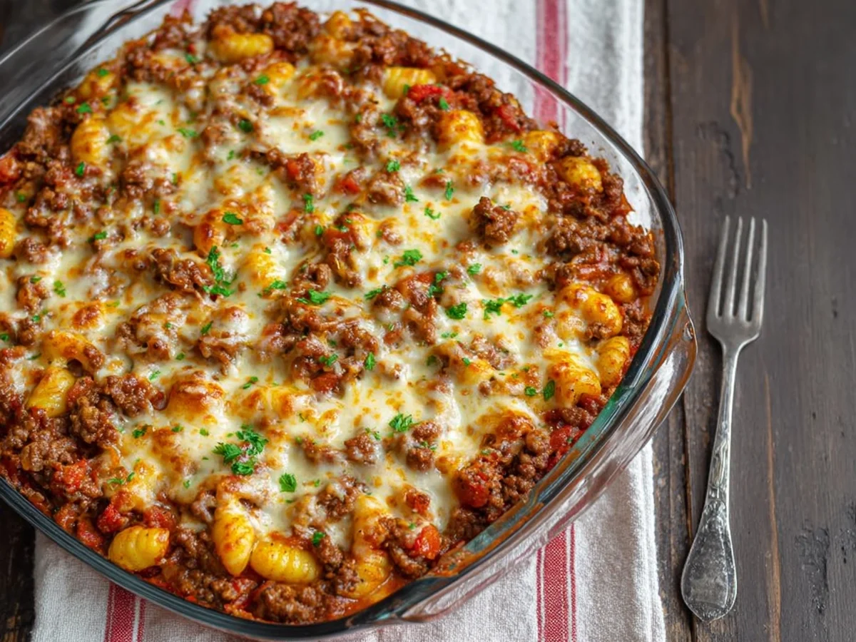 Gnocchi Auflauf mit Hackfleisch: Schnell & einfach - Bild 1