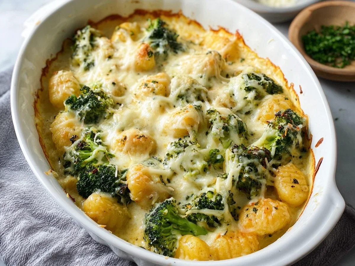 Gnocchi Brokkoli-Auflauf: Cremig, schnell & vegetarisch - Bild 1
