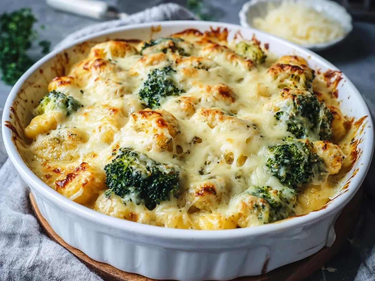 Gnocchi Brokkoli-Auflauf: Cremig, schnell & vegetarisch - Bild 2