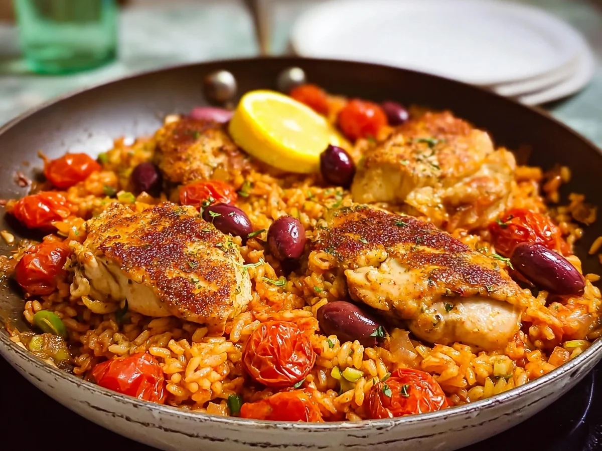 Griechisches Hähnchen mit Tomatenreis: Schnell & lecker - Bild 2