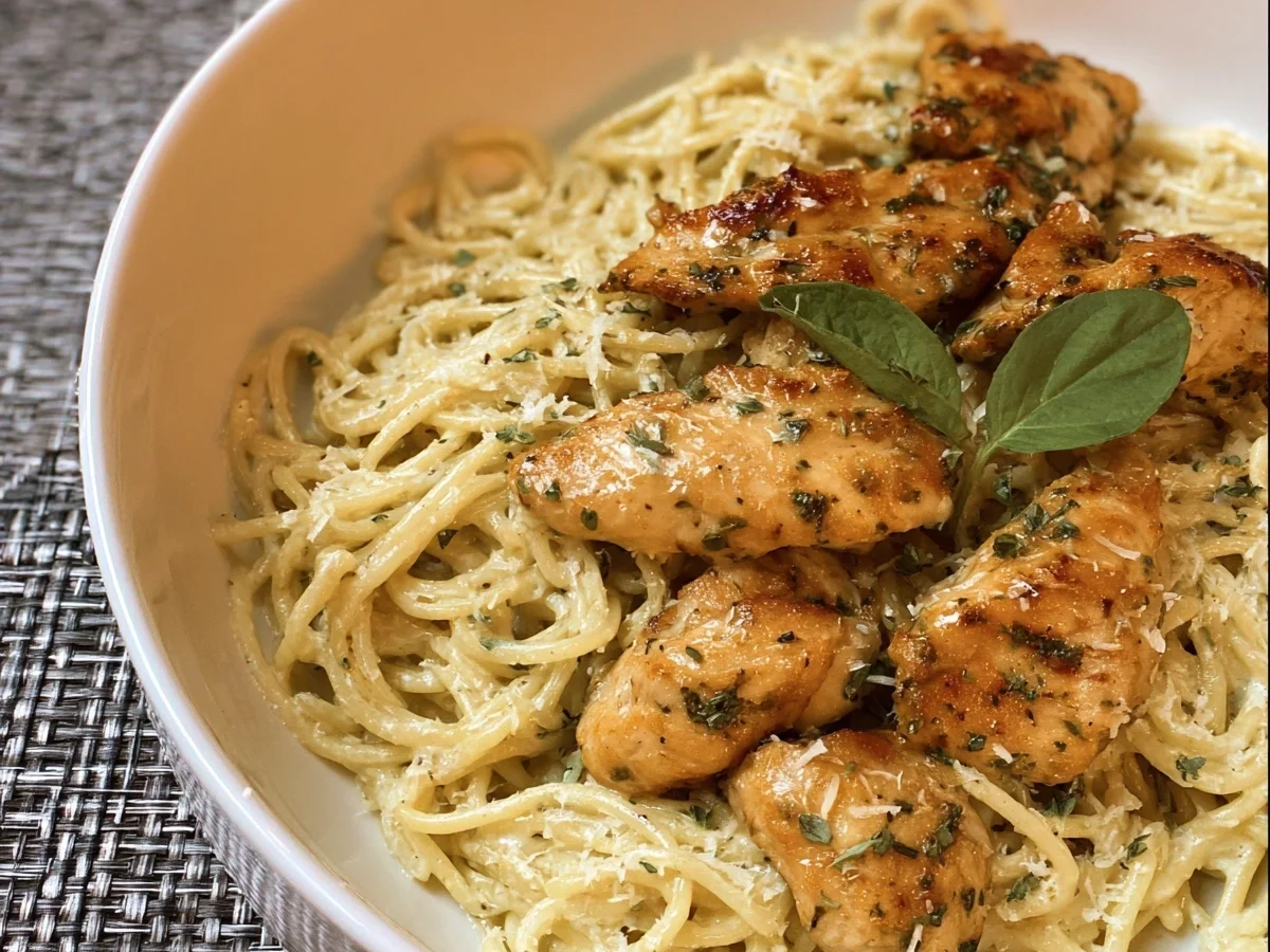 Hähnchen Alfredo Pasta: Cremig & Schnell in 20 Minuten - Bild 2