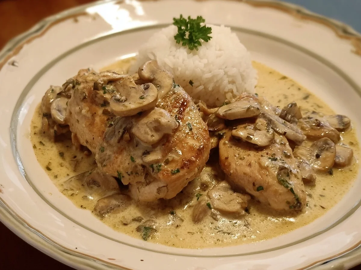 Hühnerfilet mit Champignonsauce: Einfach & Pikant - Bild 1
