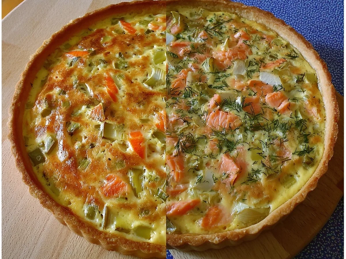 Lachs-Quiche: Einfaches & köstliches Rezept - Bild 2