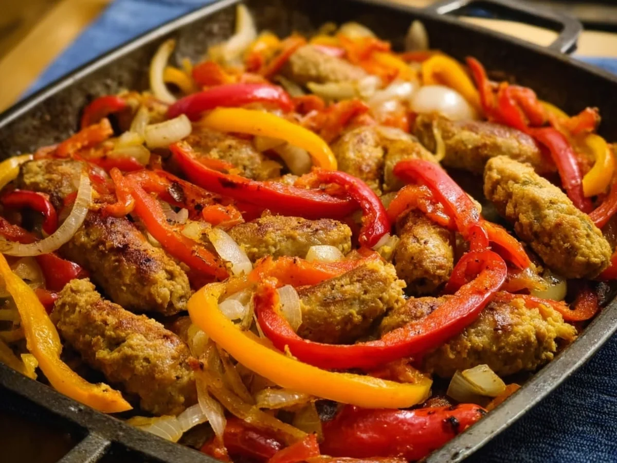Low Carb Zwiebel-Bratwurst-Pfanne: Schnell & Herzhaft - Bild 2