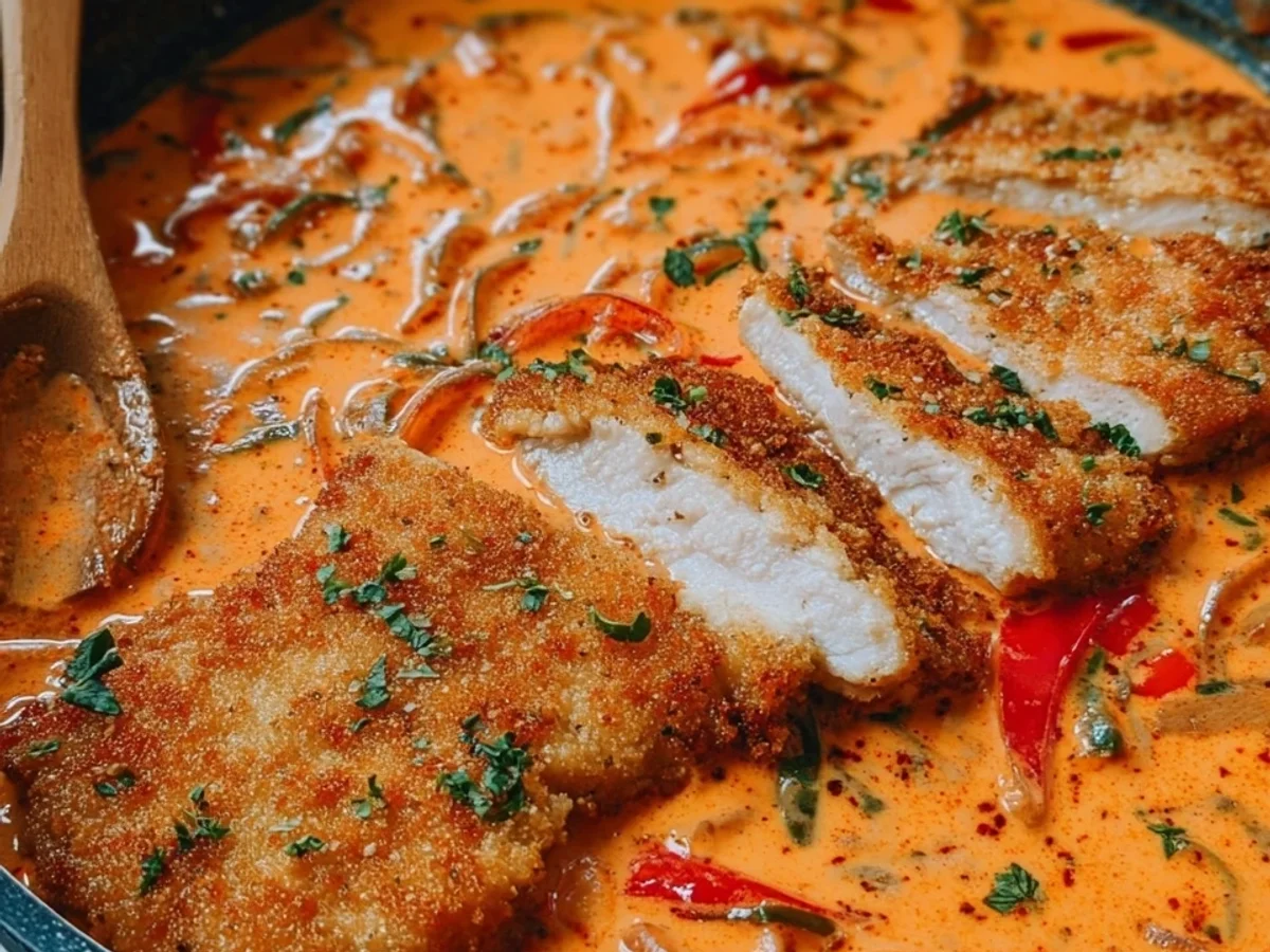 Paprika Rahm Schnitzel: Cremiger Klassiker selbstgemacht - Bild 2