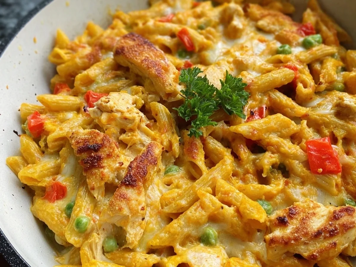 Schneller Nudel-Hähnchen-Auflauf für die Familie - Bild 2