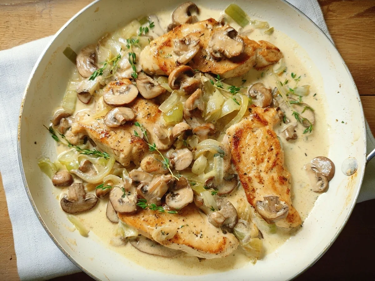 Schnelles Hähnchen-Pilz-Geschnetzeltes: Einfach & Lecker - Bild 1