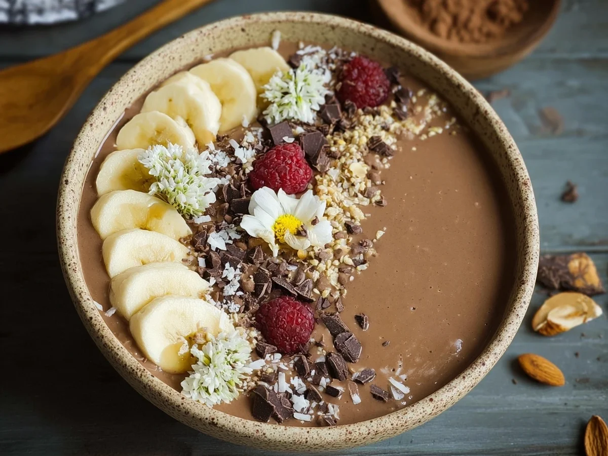 Schoko Smoothie Bowl: Gesund, schnell & lecker - Bild 1