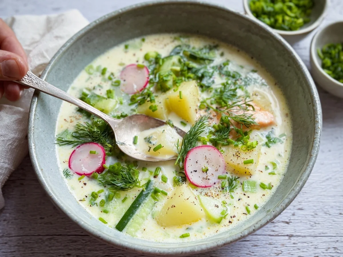 Schwedische Sommersuppe: Leicht & Erfrischend genießen - Bild 1