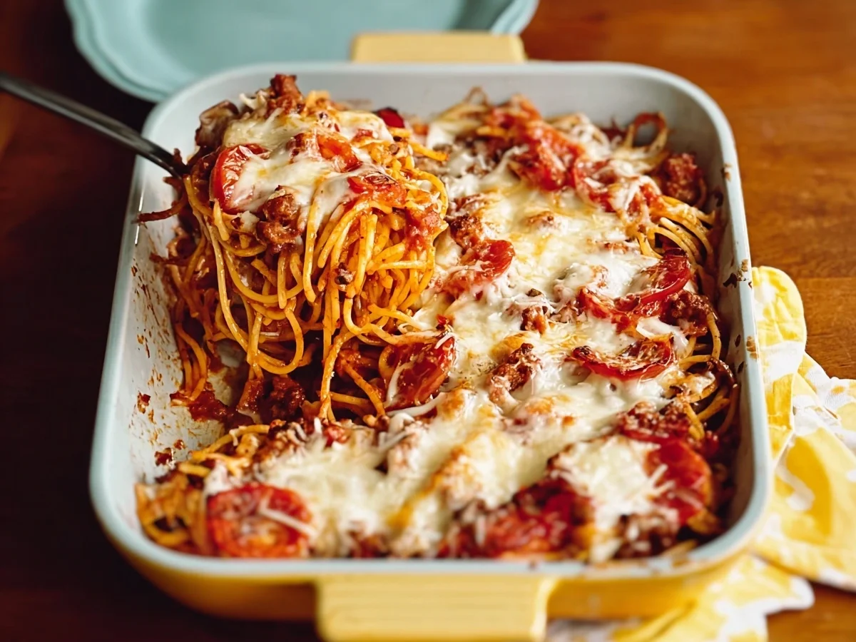 Spaghetti Gratin: Null-Aufwand Rezept für jeden Tag - Bild 1
