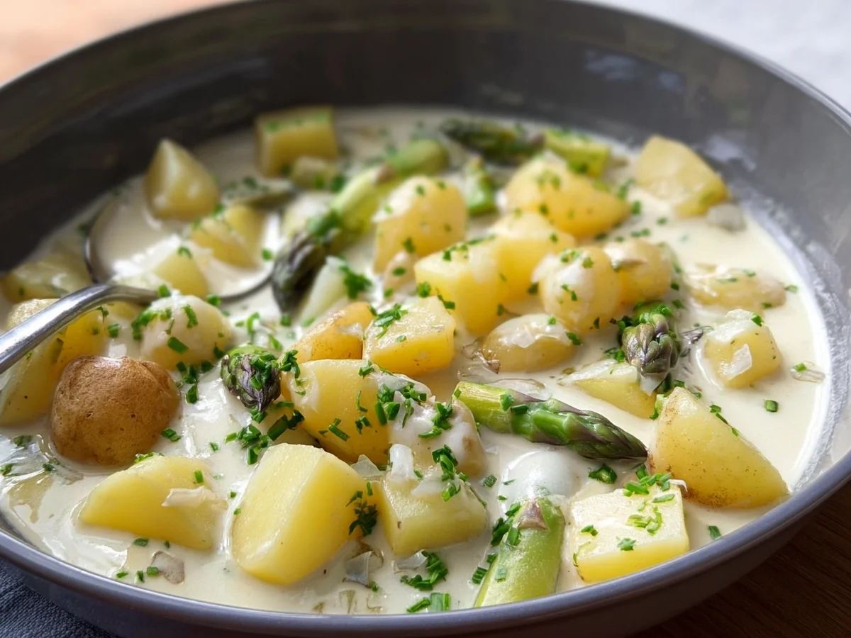 Spargelragout mit Kartoffeln Ihr leichtes Frühlingsrezept - Bild 2