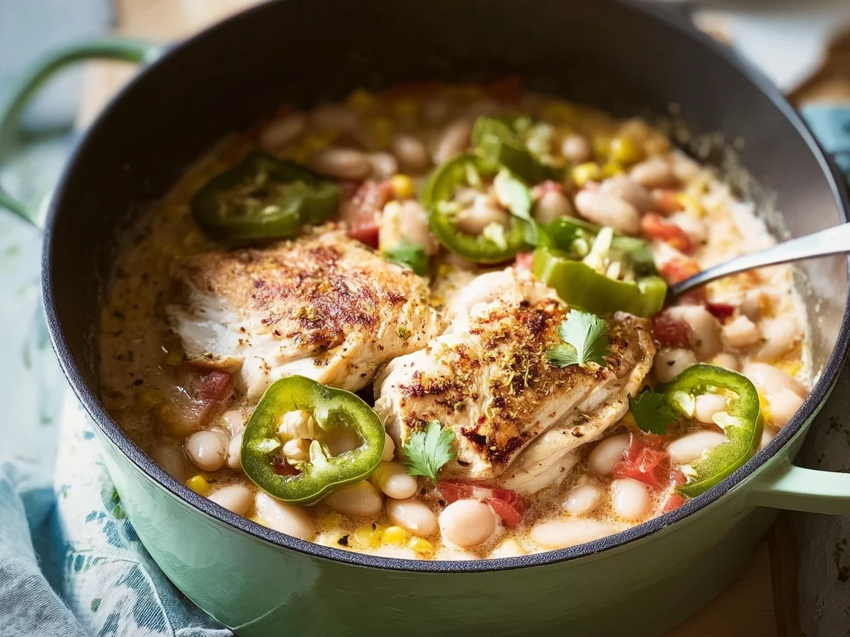 Weißes Chili mit Grillhähnchen: Einfaches Hauptgericht - Bild 2