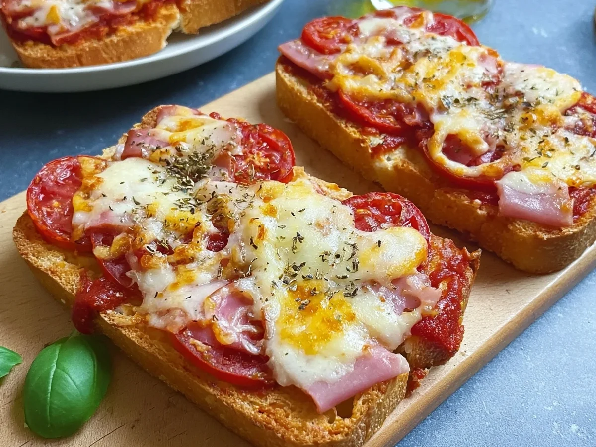 Airfryer Pizza-Toast: Schnell, knusprig & unwiderstehlich - Beitragsbild