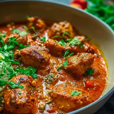 Chicken Tikka Masala: Cremiges indisches Huhn