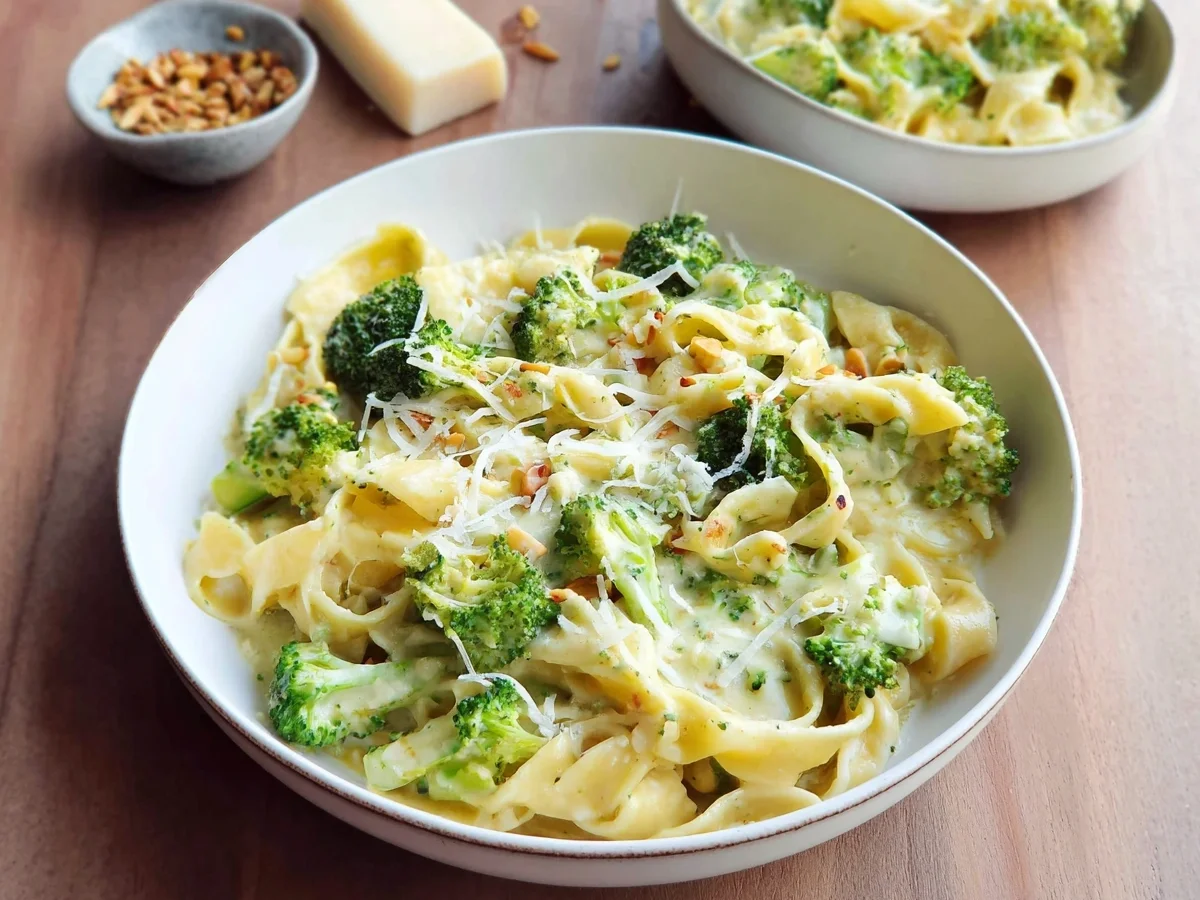 Cremige Brokkoli-Pasta: Schnelles & leckeres Rezept - Beitragsbild