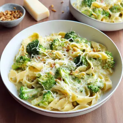 Cremige Brokkoli-Pasta: Schnelles & leckeres Rezept